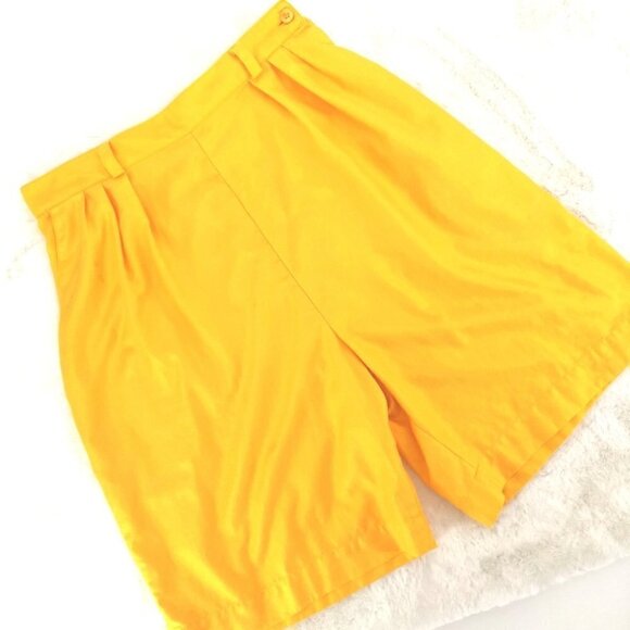 The Kettle Creek Canvas Co. Vtg 3 Yellow Shorts - Picture 3 of 11